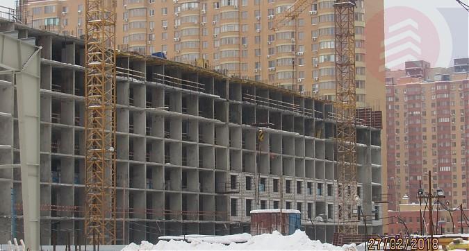 ЖК Юбилейный - монолитные работы, вид с улицы Коминтерна, фото 1 Квартирный контроль