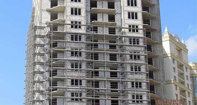 ЖК Мосфильмовский - вид на строительство 13-го корпуса с Мосфильмовской улицы, фото 1 Квартирный контроль