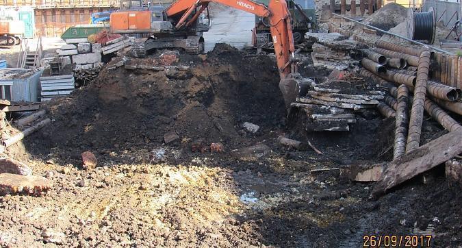 ЖК NV 9 ARTKVARTAL (НВ 9 АРТКВАРТАЛ), строительная площадка - вид с Большого Николоворобинского переулка, фото 3 Квартирный контроль