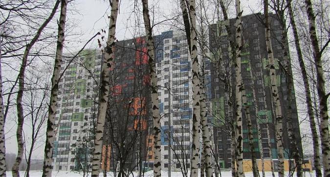 ЖК Мой адрес на Дмитровском 169 - вид на комплекс со стороны Проектируемого проезда № 239 Квартирный контроль
