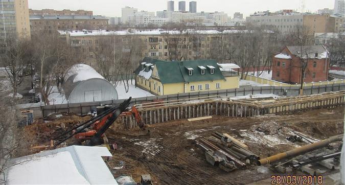 ЖК Aalto (Аалто), котлованные работы - вид со Старого Петровско-Разумовского проезда, фото 1 Квартирный контроль