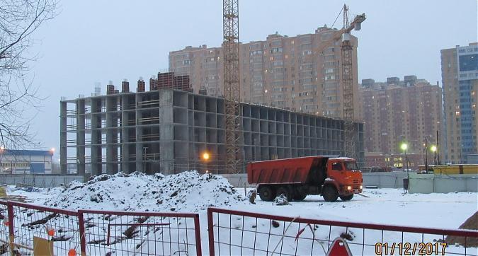 ЖК Юбилейный - монолитные работы, вид с улицы Коминтерна, фото 2 Квартирный контроль
