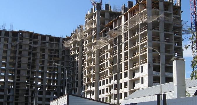 UP-квартал Скандинавский (АП-квартал) - Корпус 2, вид с Осташковского ш. Квартирный контроль