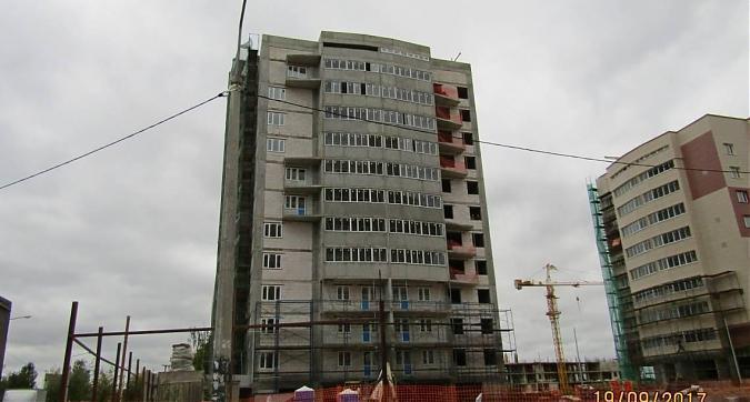 ЖК Берег Скалбы 2 - в корпусе 1 проводится остекление Квартирный контроль