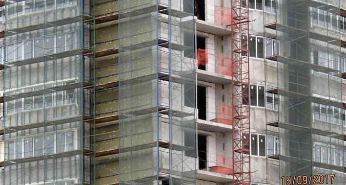 ЖК Берег Скалбы 2 - в корпусе 3 проводится укладка стен Квартирный контроль