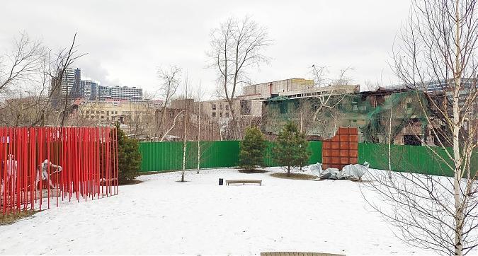 ЖК Символ, артпарк, вид со стороны ул. Золоторожского вала, фото 2 Квартирный контроль