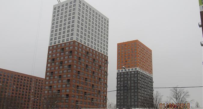 ЖК Мещерский лес, корпуса № 4,4 № 4,1 - вид с Боровского шоссе, фото 2 Квартирный контроль
