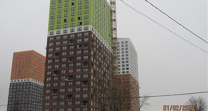 ЖК Мещерский лес, корпуса № 4,1 № 4,2 и № 4.3 - вид с Боровского шоссе, фото 1 Квартирный контроль