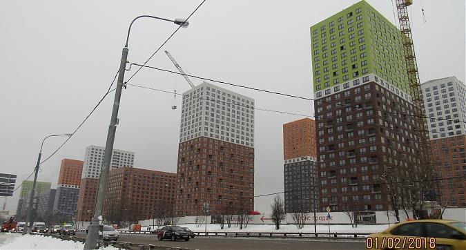 ЖК Мещерский лес, корпуса № 4,1 № 4,2 № 4.3 и № 4.4 - вид с Боровского шоссе, фото 2 Квартирный контроль