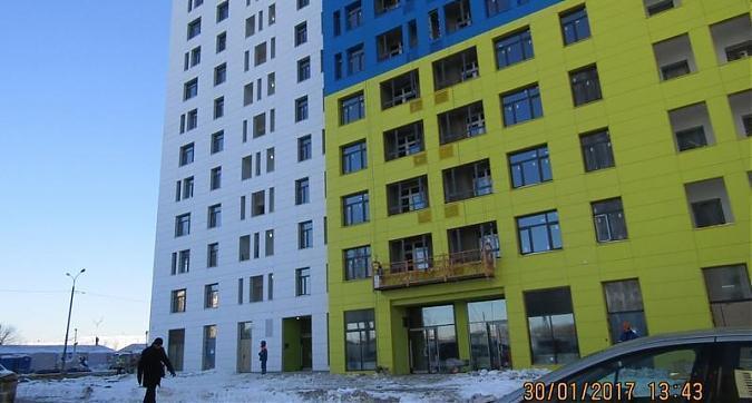 ЖК Левобережный - вид на корпус 15 с северной стороны Квартирный контроль