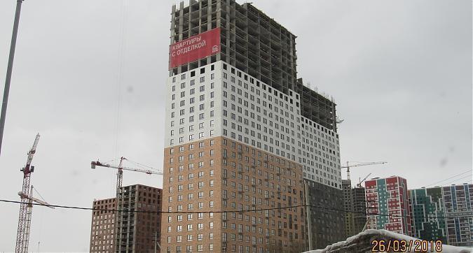 ЖК Столичные поляны, монолитные работы, вид с улицы Поляны, фото 1 Квартирный контроль