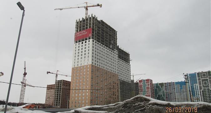 ЖК Столичные поляны, монолитные работы, вид с улицы Поляны, фото 3 Квартирный контроль