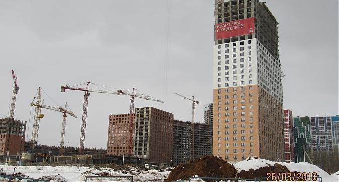 ЖК Столичные поляны, монолитные работы, вид с улицы Поляны, фото 7 Квартирный контроль