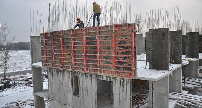 ЖК Федоскинская Слобода, 2-й корпус, вид со строительной площадки Квартирный контроль