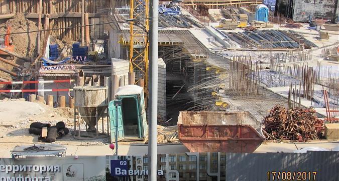 ЖК Вавилова 69, монолитные работы - вид со стороны улицы Вавилова, фото 4 Квартирный контроль