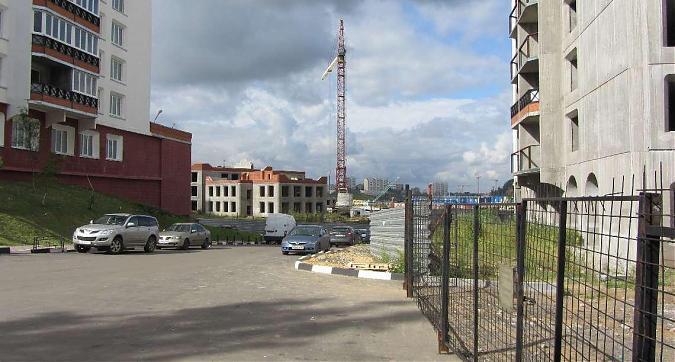 ЖК Лесные озера, вид от парка на дет.сад Квартирный контроль