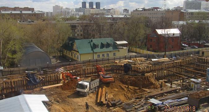 ЖК Aalto (Аалто), котлованные работы - вид со Старого Петровско-Разумовского проезда, фото 1 Квартирный контроль