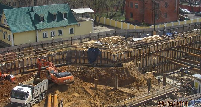 ЖК Aalto (Аалто), котлованные работы - вид со Старого Петровско-Разумовского проезда, фото 2 Квартирный контроль