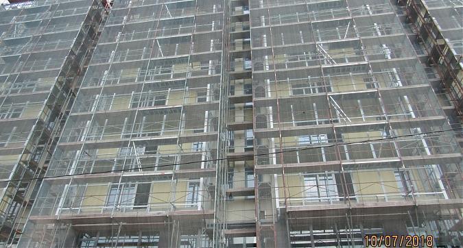 ЖК Янтарь-Apartments (Комплекс апартаментов Янтарь-Apartments), фасадные работы - вид с Левобережной улицы, фото 4 Квартирный контроль