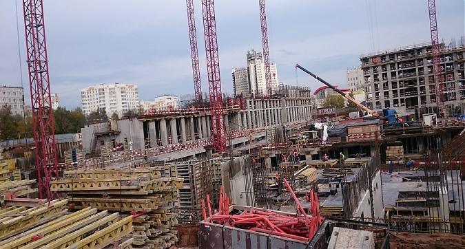 ЖК Селигер Сити - монолитные работы, вид с Ильменского проезда, фото 6 Квартирный контроль