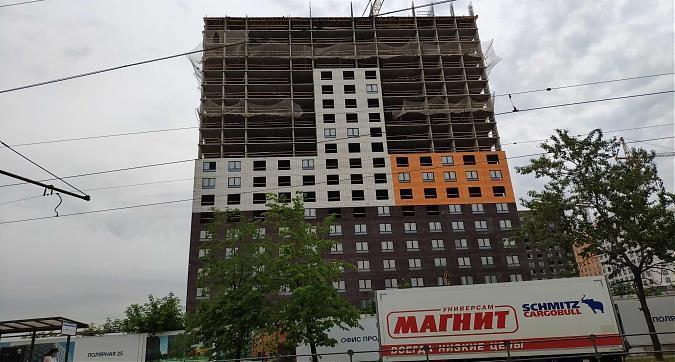 ЖК Полярная 25, корпус 5, вид с Полярной ул., фото 7 Квартирный контроль