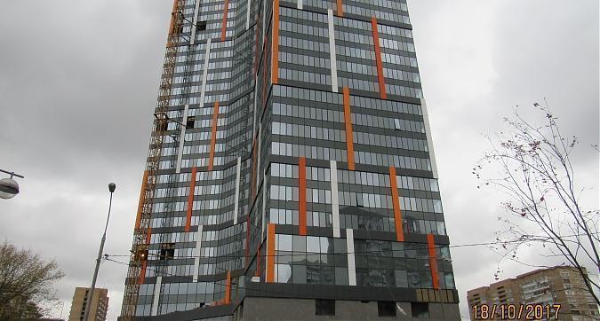 ЖК Мосфильмовская (Штаб-Квартира на Мосфильмовской) - вид с Мосфильмовской улицы, фото 8 Квартирный контроль