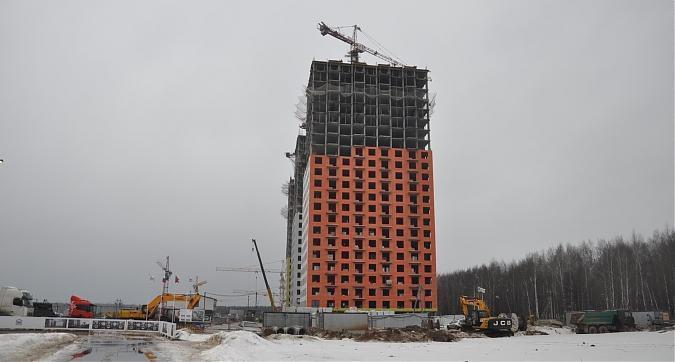 ЖК Саларьево парк, 1-й корпус, вид со стороны метро Саларьево, фото 3 Квартирный контроль