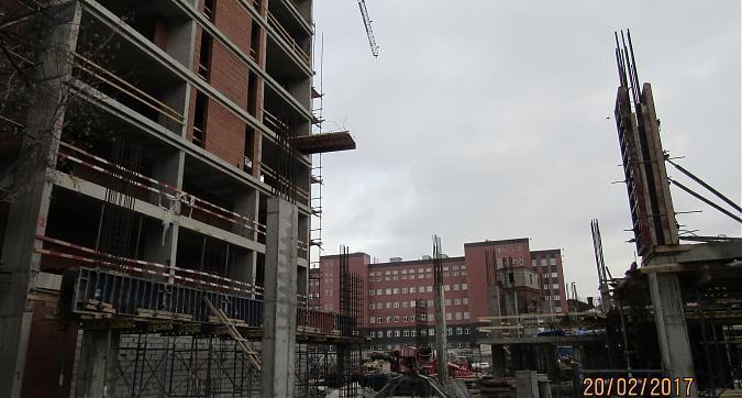 ЖК Резиденции композиторов (AFI residence Павелецкая),строительство Фитнес-клуба - вид со стороны Павелецкой набережной Квартирный контроль