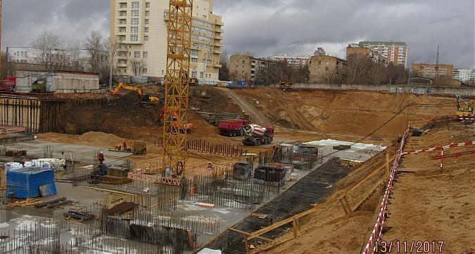 ЖК Серебряный парк (Паршина, 10) - монолитные работы, вид с улицы Паршина, фото 6 Квартирный контроль