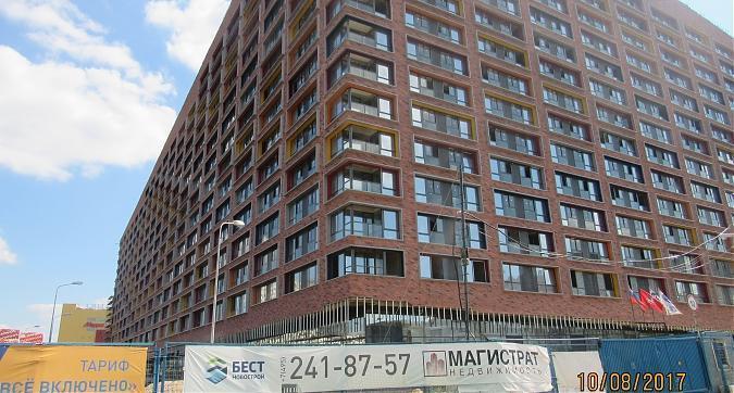 ЖК Лайнер (Комплекс апартаментов Лайнер), отделочные работы - вид с Ходынского бульвара, фото 3 Квартирный контроль