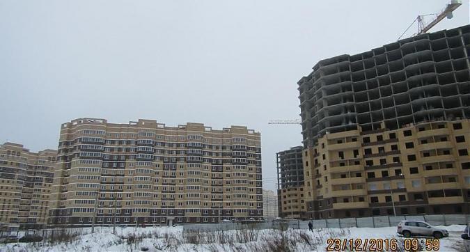 Мкрн Новое Пушкино - вид на микрорайон со стороны улицы Просвещения Квартирный контроль