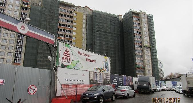 ЖК Прайм тайм - фасадные работы, вид с улицы Викторенко, фото 7 Квартирный контроль