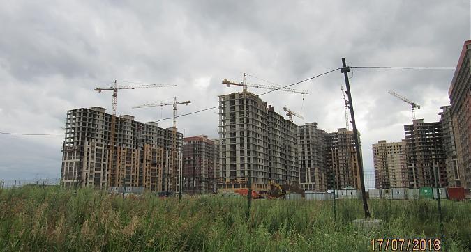 ЖК Пригород лесное, 2-й этап строительства - монолитные работы, вид с восточной стороны, фото 7 Квартирный контроль