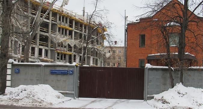 ЖК Aalto (Аалто), монолитные работы, вид со Старого Петровского-Разумовского проезда, фото - 3 Квартирный контроль