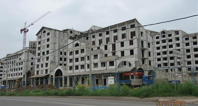 ЖК Up квартал Римский - монолитные работы, вид с западной стороны, фото 6 Квартирный контроль