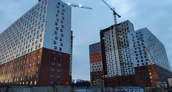 ЖК Митино Парк, вид с ул. Дубравной, корпуса 3 и 4, фото 7 Квартирный контроль