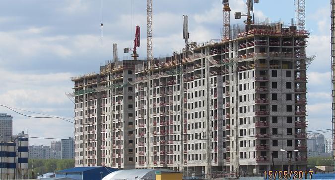 ЖК Город на реке Тушино - 2018 - вид на Квартал 2 с Проектируемого проезда №5484 Квартирный контроль