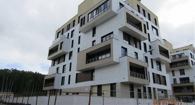 ЖК Загородный квартал - вид на корпус 1 с северо-западной стороны Квартирный контроль