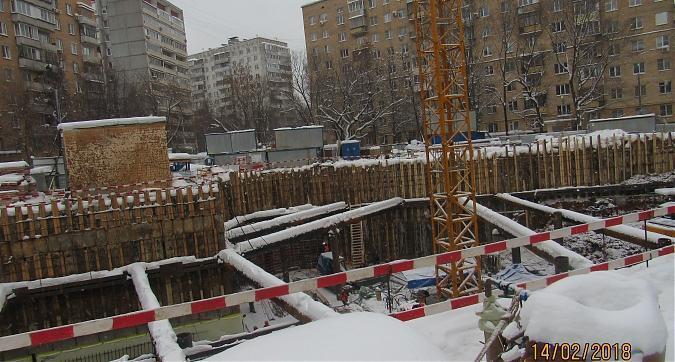 ЖК Васнецов Дом. Лидер на Масловке, котлованные работы - вид с улицы Мишина, фото 2 Квартирный контроль