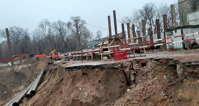 ЖК Level Донской (Левел Донской), строительная площадка, вид с северной стороны, фото - 1 Квартирный контроль