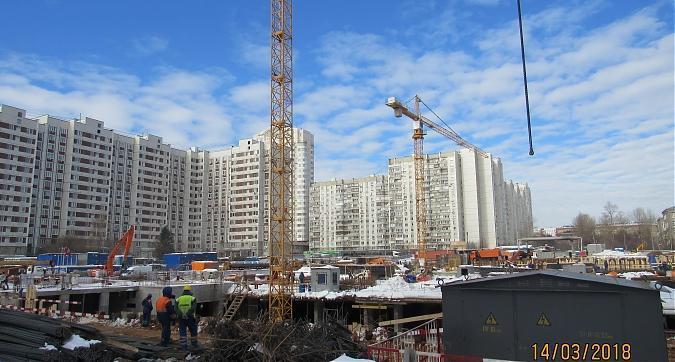 ЖК Новочеремушкинская, 17, 3-й корпус - монолитные работы, вид с Новочеремушкинской улицы, фото 1 Квартирный контроль