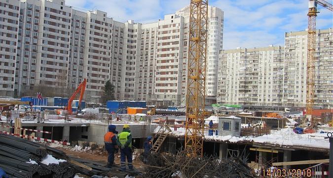 ЖК Новочеремушкинская, 17, 3-й корпус - монолитные работы, вид с Новочеремушкинской улицы, фото 2 Квартирный контроль