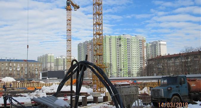ЖК Новочеремушкинская, 17, 3-й корпус - монолитные работы, вид с Новочеремушкинской улицы, фото 6 Квартирный контроль