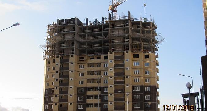ЖК Полет, 5-й корпус - ведутся монолитные работы, вид с улицы Дмитрия Михайлова, фото 1 Квартирный контроль