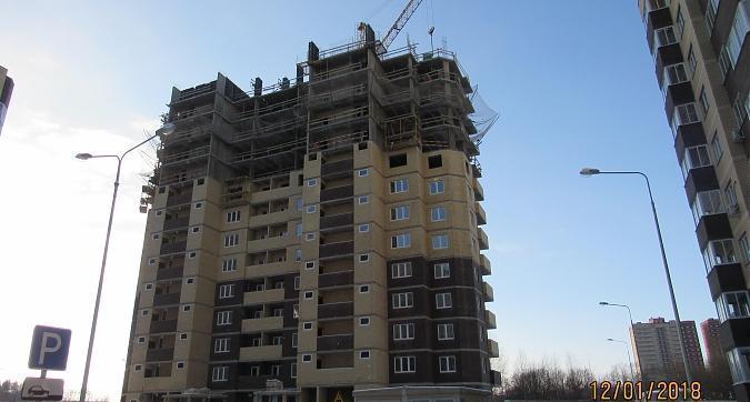 ЖК Полет, 5-й корпус - ведутся монолитные работы, вид с улицы Дмитрия Михайлова, фото 6 Квартирный контроль