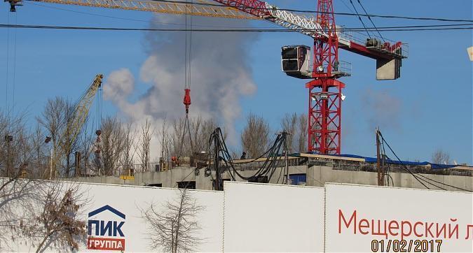 Вид с Боровского шоссе на жилой комплекс Мещерский лес Квартирный контроль