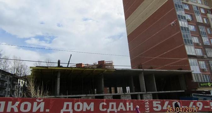 ЖК Единый стандарт - вид на строящийся корпус 5/2 со стороны Северной улицы Квартирный контроль