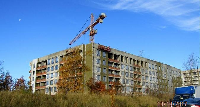 ЖК Ильинские луга - вид на строящийся корпус 40 с северо-восточной стороны Квартирный контроль