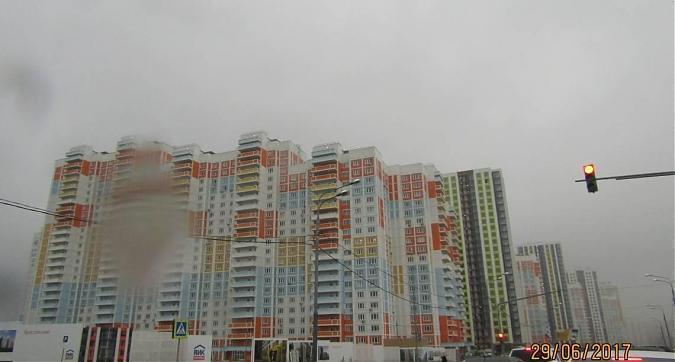 ЖК Ярославский - вид на корпуса 30 и 31 со стороны улицы Борисовка Квартирный контроль