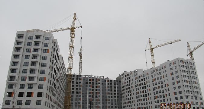 ЖК Люберецкий, 3-й корпус, монтажные работы, вид с северной стороны, фото 2 Квартирный контроль